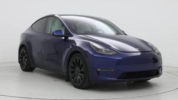 TESLA MODEL Y 2021 5YJYGDEF5MF271243 image